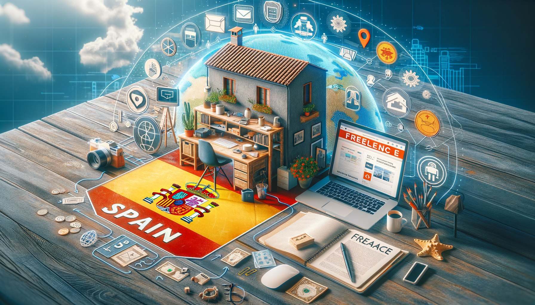 Explorando el Mundo del Trabajo Remoto y Freelance en España