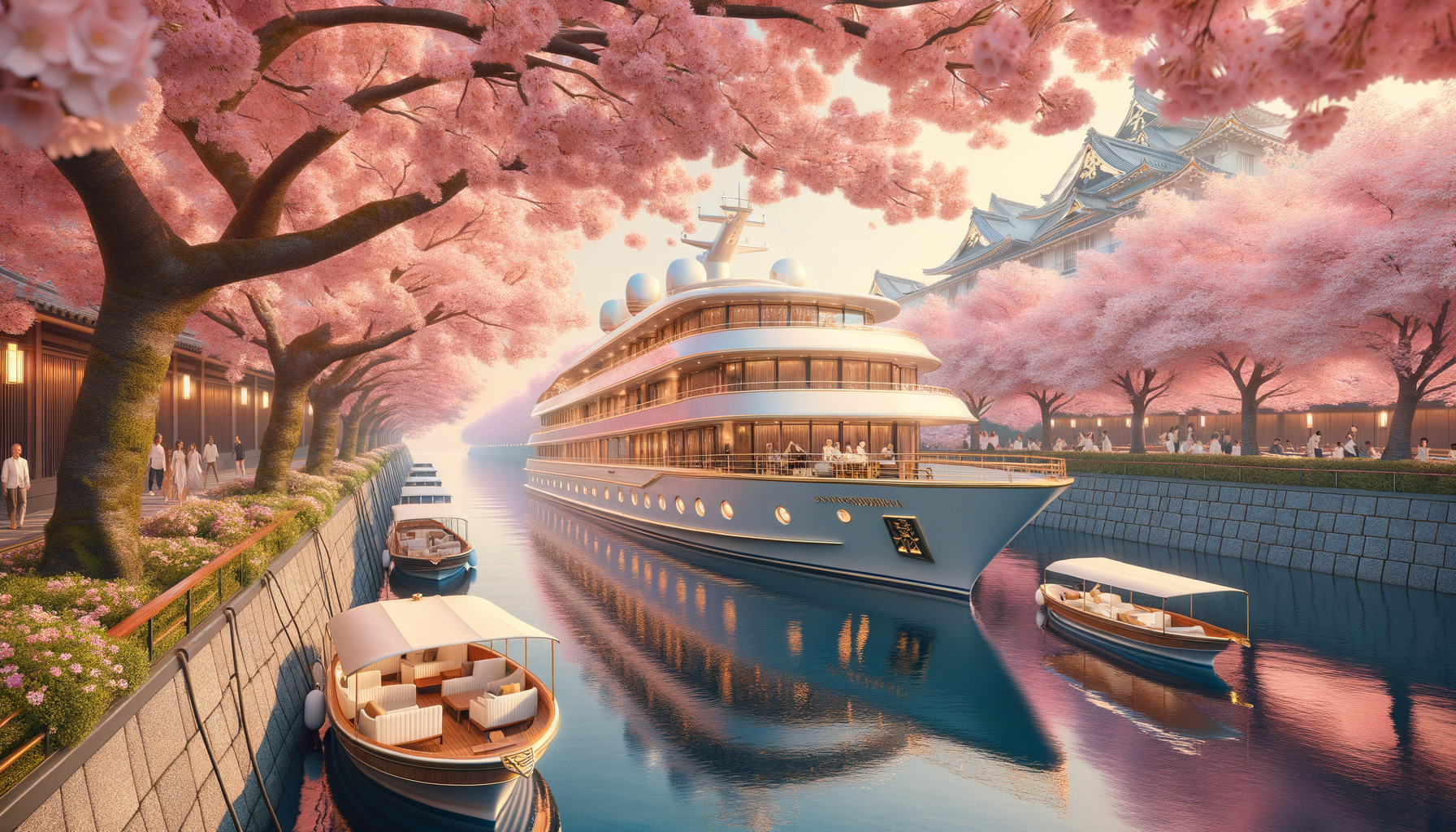 2025年の日本クルーズ：桜シーズンと豪華体験