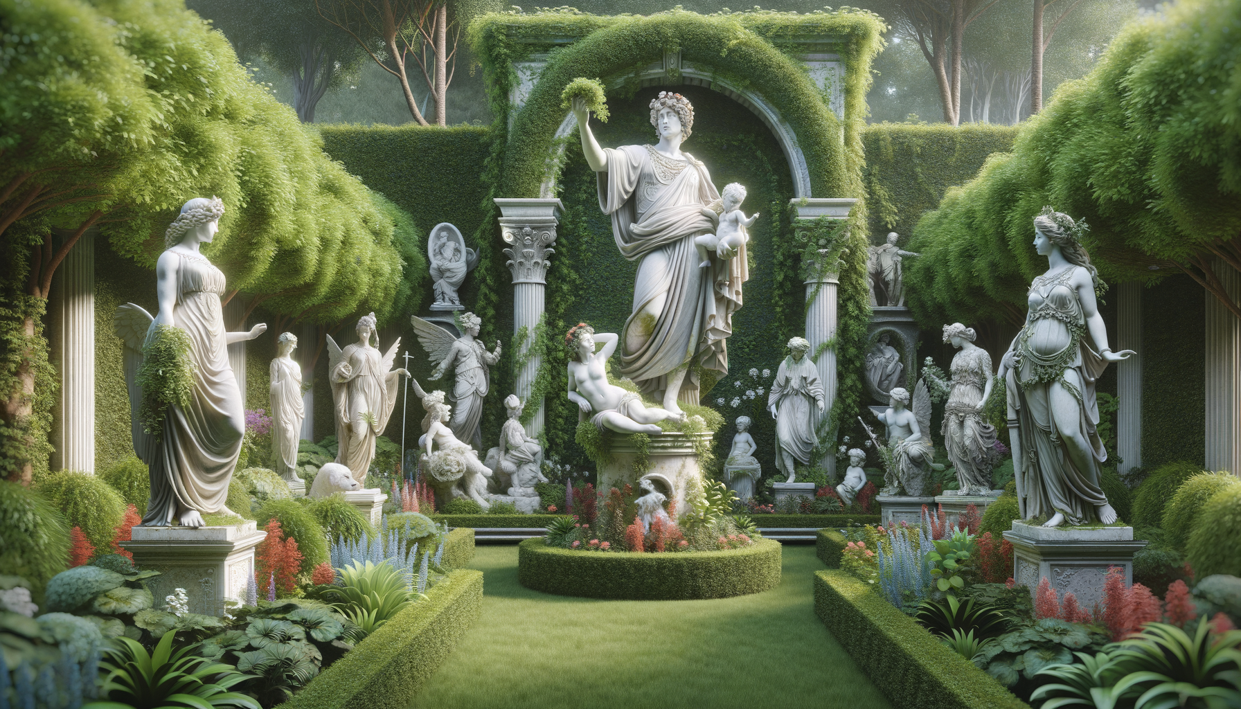 The Art and Impact of Garden Statues