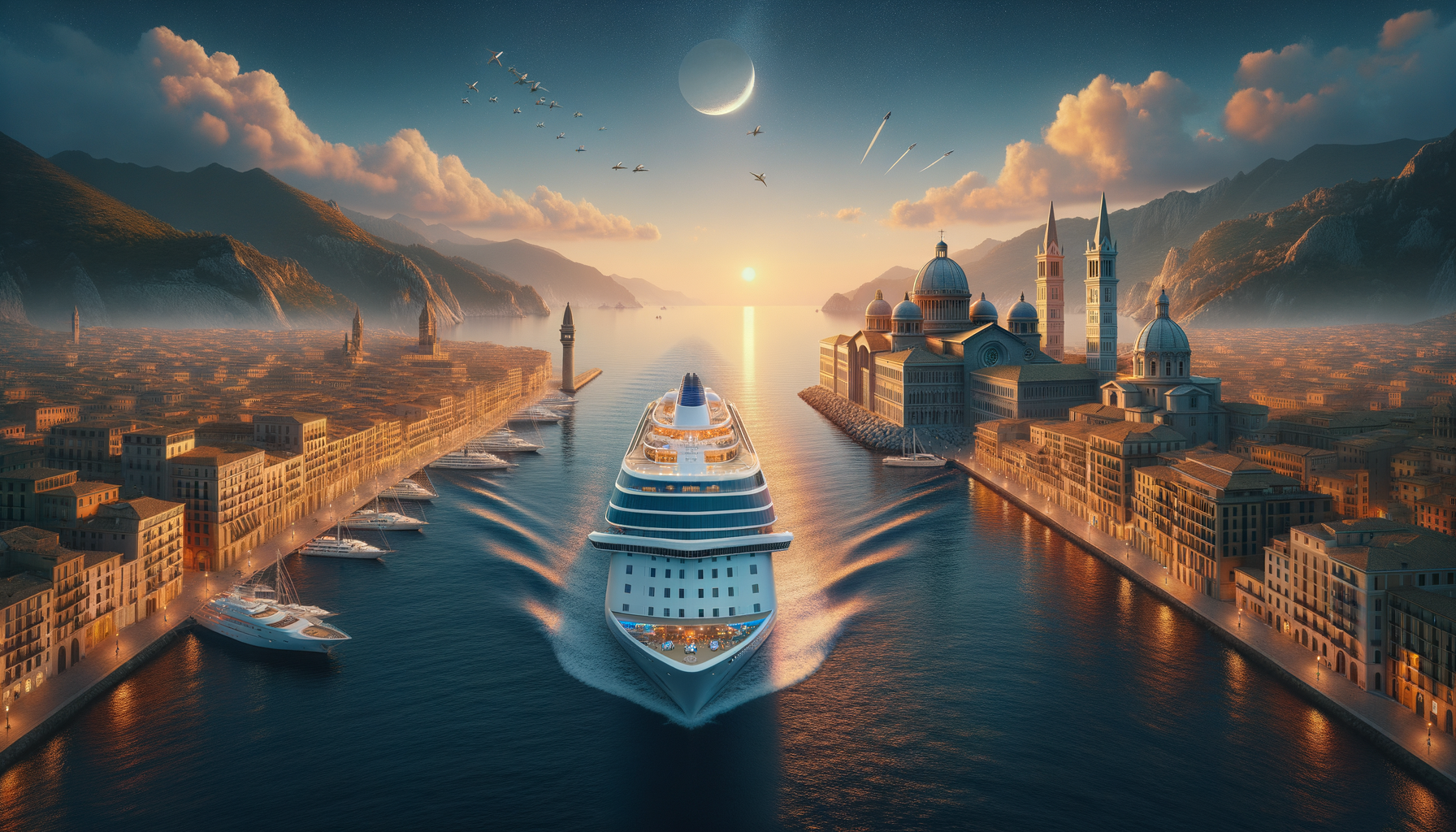 Exploring Mediterranean Cruises: Barcelona to Trieste 2025