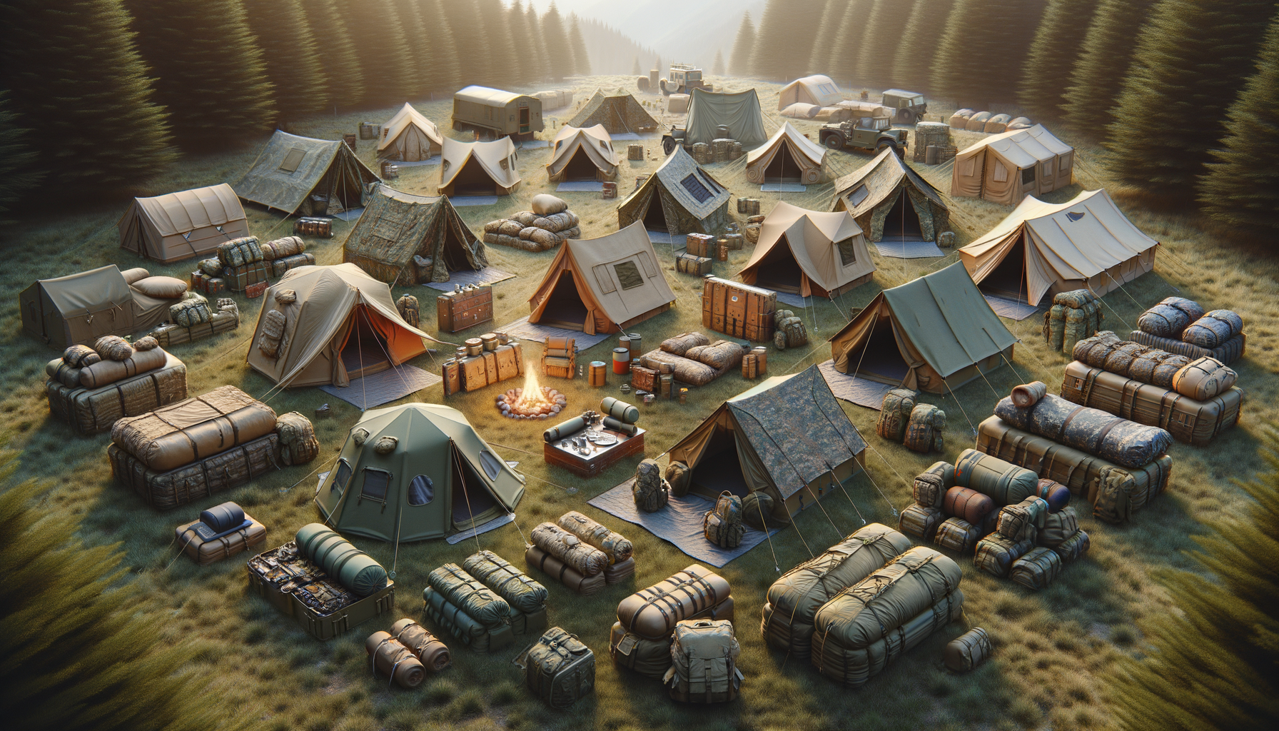 Exploring the World of Army Surplus Tents and Military Camping Solutions