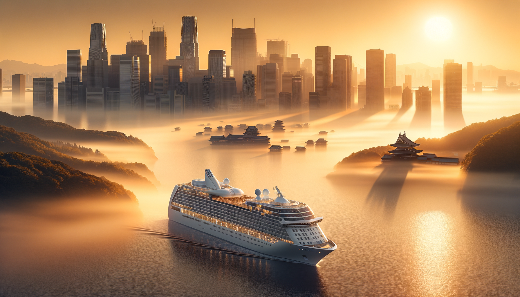 2025年のアジアクルーズ: 日本寄港地と人気旅行の魅力