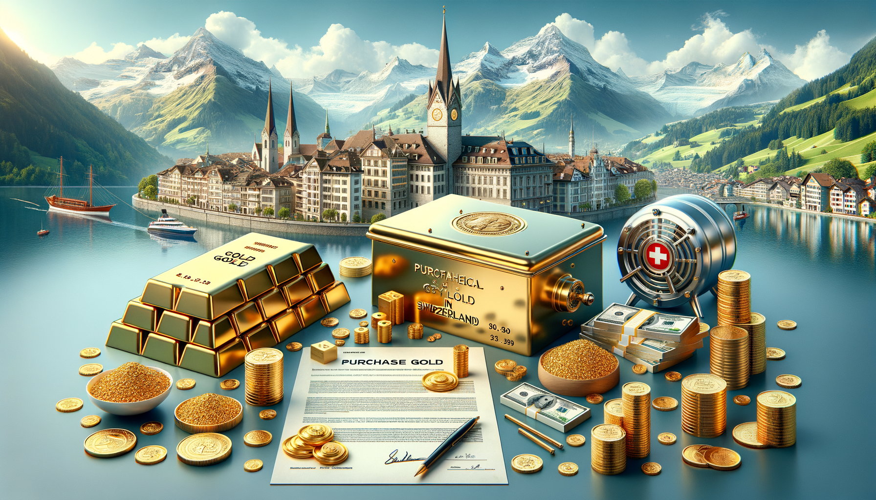 Goldanlage in der Schweiz: Ein Leitfaden für den Kauf von physischem Gold